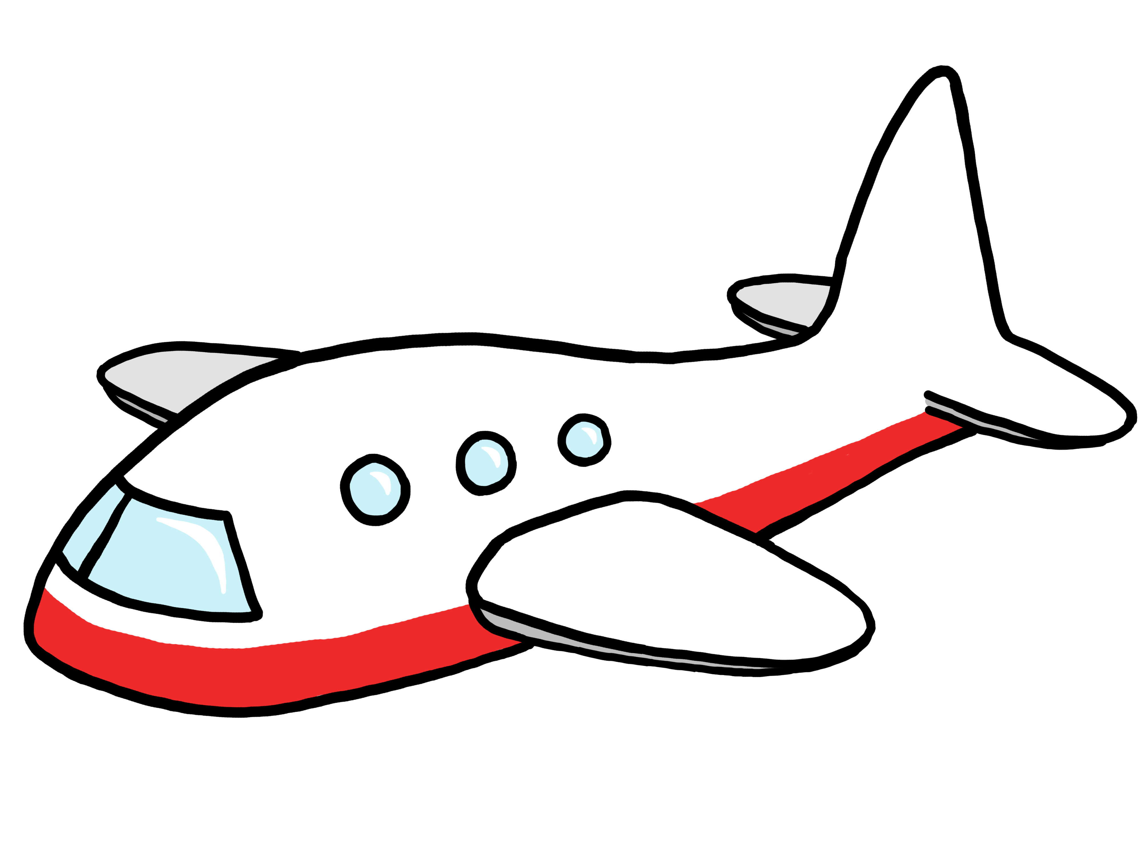 Cute Airplane Clipart Free download on ClipArtMag