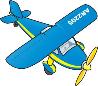 Cute Airplane Clipart | Free download on ClipArtMag