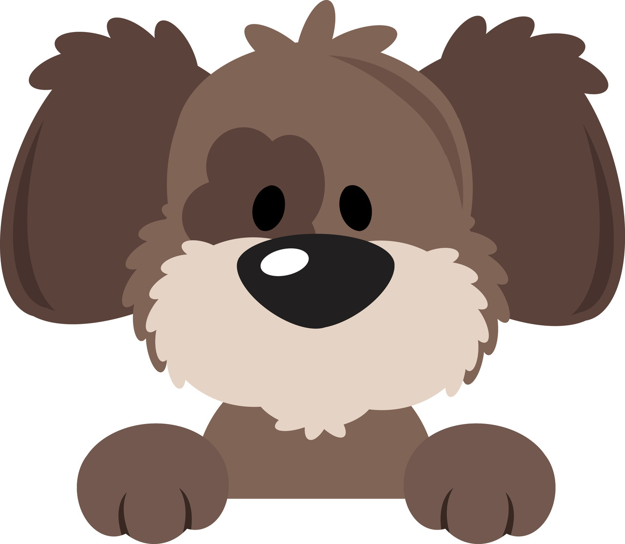 Cute Dog Clipart Free download on ClipArtMag
