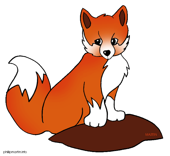 cute fox clipart