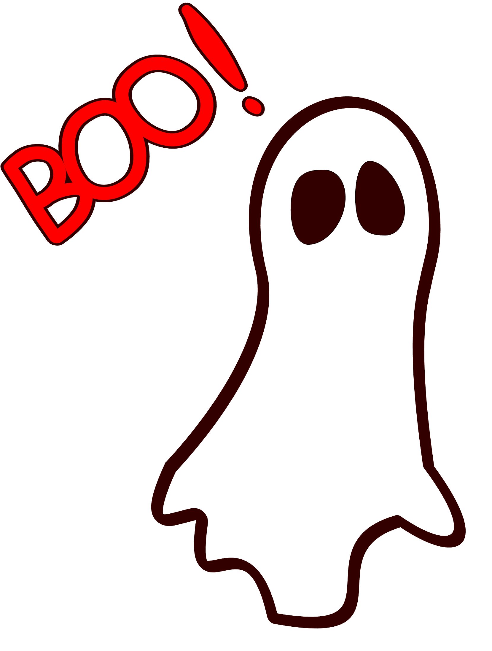 Cute Halloween Ghost Clipart | Free download on ClipArtMag