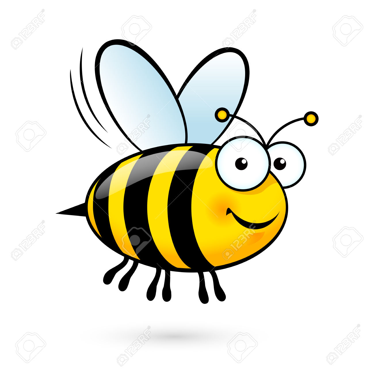 Cute Honey Bee Clipart | Free download on ClipArtMag