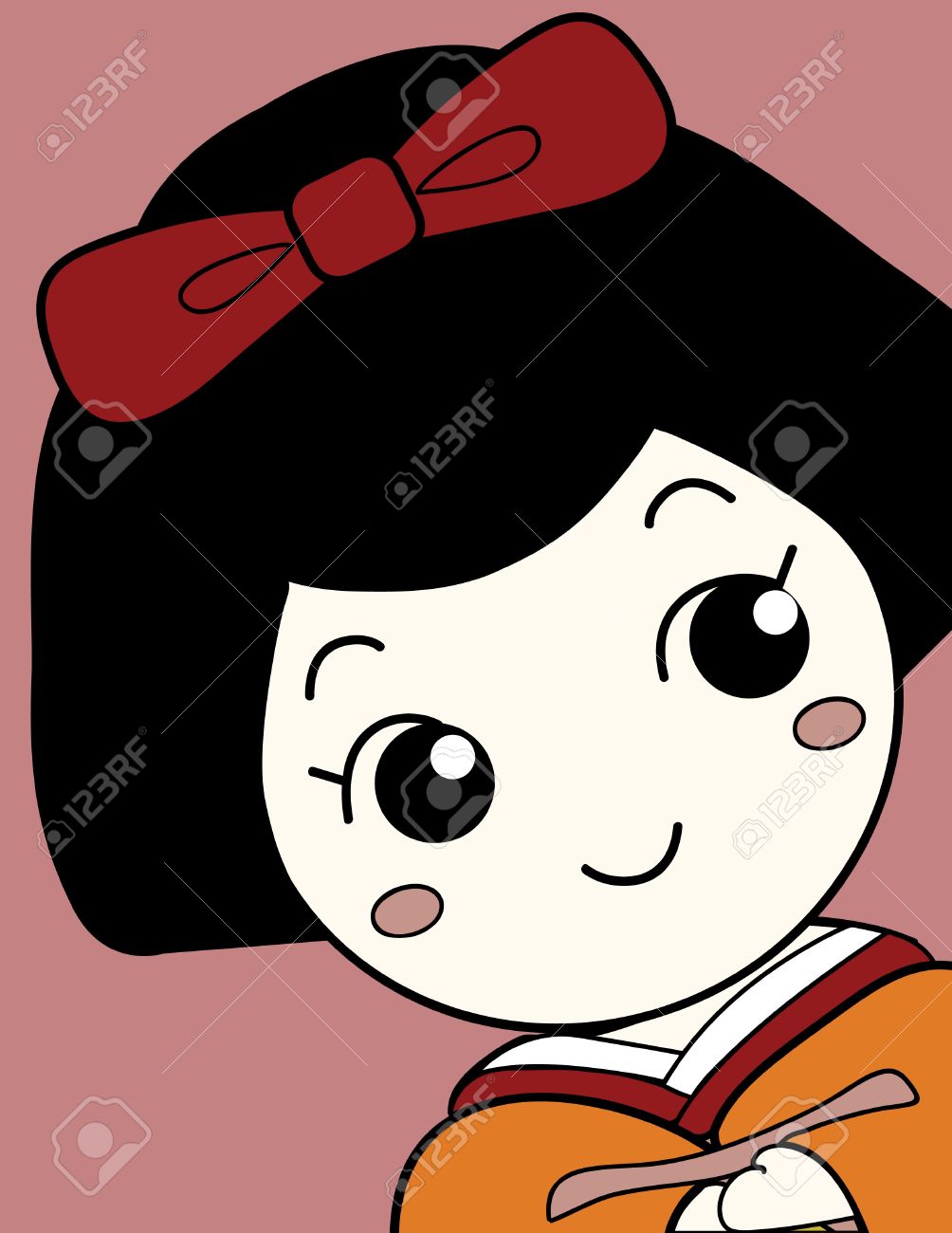 Cute Japanese Cartoon Characters Clipart | Free download ...