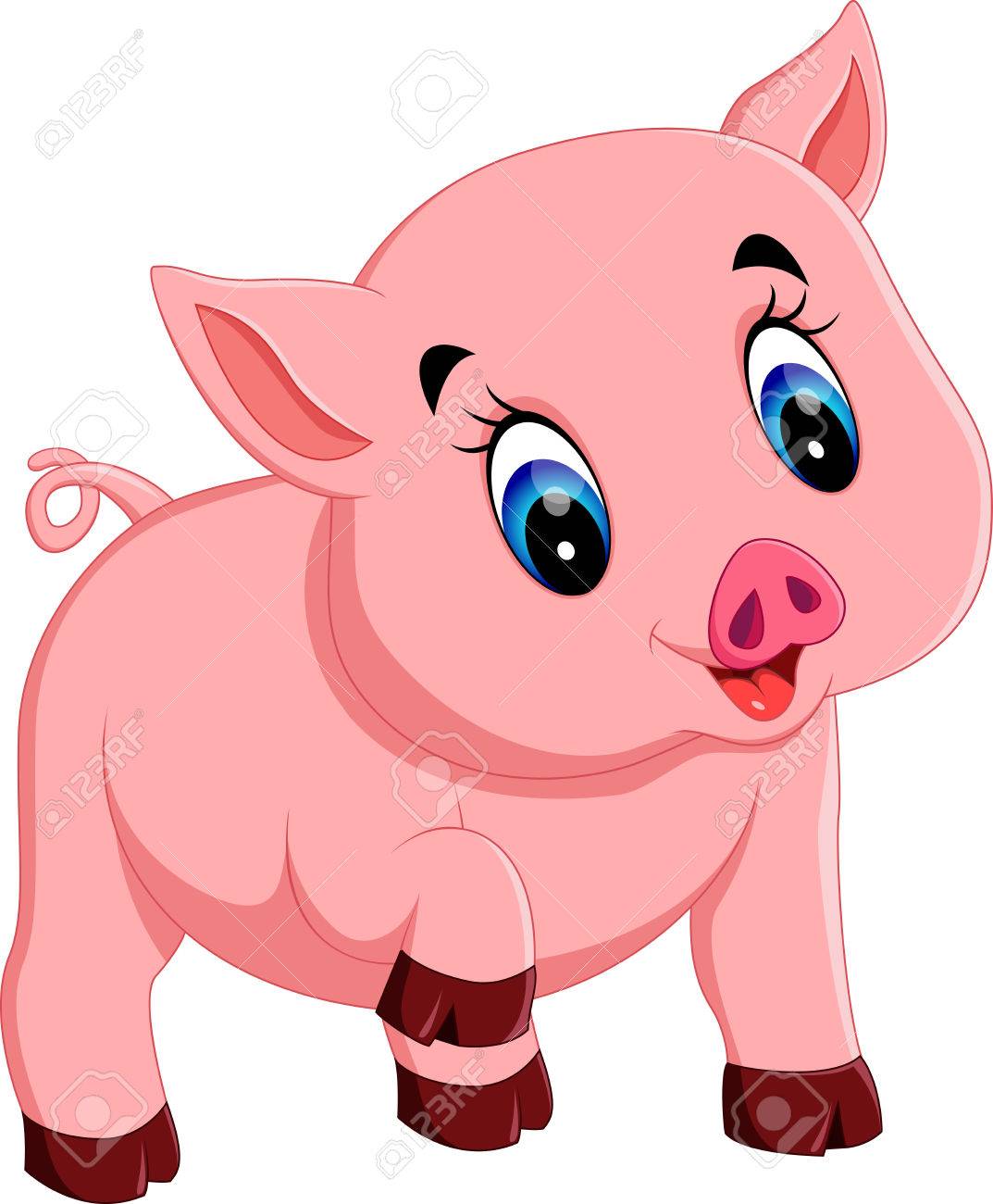 Cute Pig Pictures Cartoon | Free download on ClipArtMag