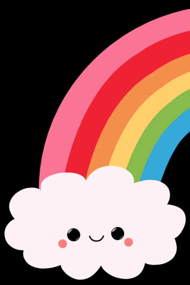 Cute Rainbow Clipart Free download on ClipArtMag