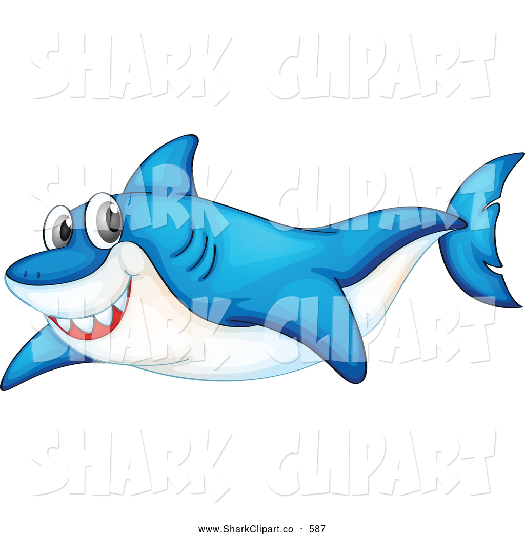 Cute Shark Clipart | Free download on ClipArtMag