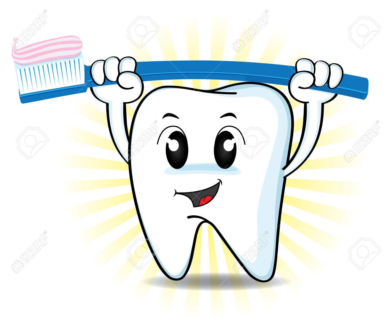 Cute Tooth Clipart | Free download on ClipArtMag