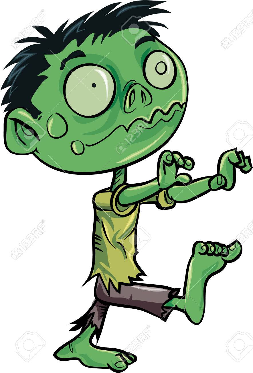 Cute Zombie Clipart Free download on ClipArtMag