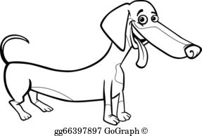 Dachshund Outline Clipart | Free download on ClipArtMag