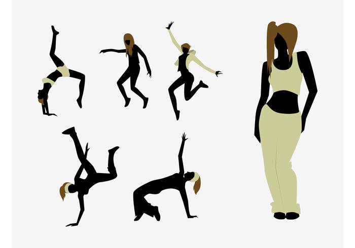 Dance Team Silhouette | Free download on ClipArtMag