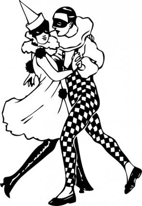 Dancing Clipart Black And White | Free download on ClipArtMag