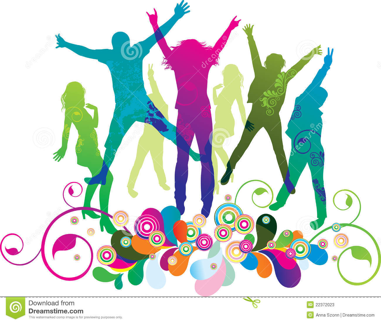 Dancing Party Clipart Free download on ClipArtMag