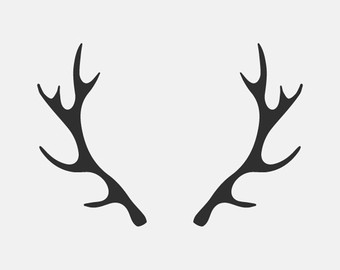 Deer Antler Clipart | Free download on ClipArtMag