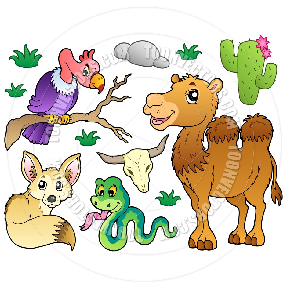 Desert Animals Clipart | Free download on ClipArtMag