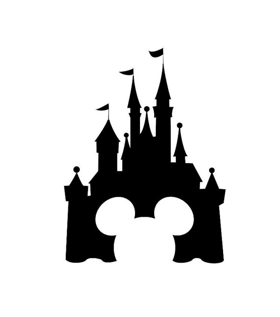 Disney Castle Outline Free download on ClipArtMag