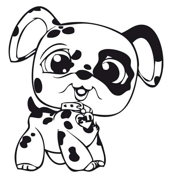 Dog Coloring Pages Free download on ClipArtMag