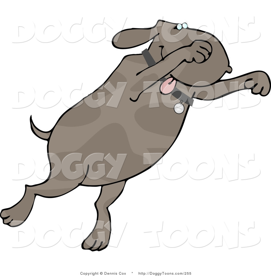 Dog Jumping Clipart | Free download on ClipArtMag