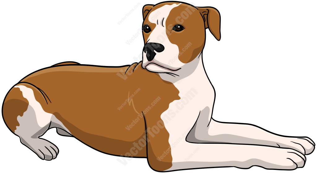 Dog Laying Down Clipart | Free download on ClipArtMag