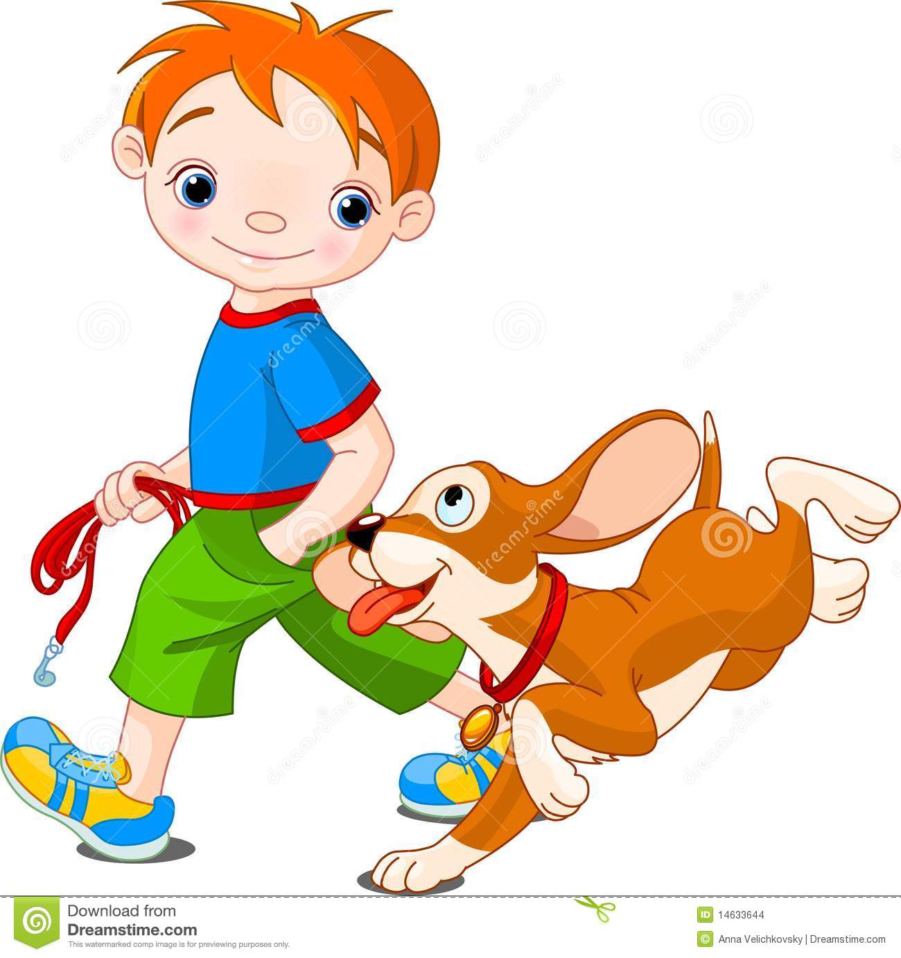 1300x1383 clipart walking the dog