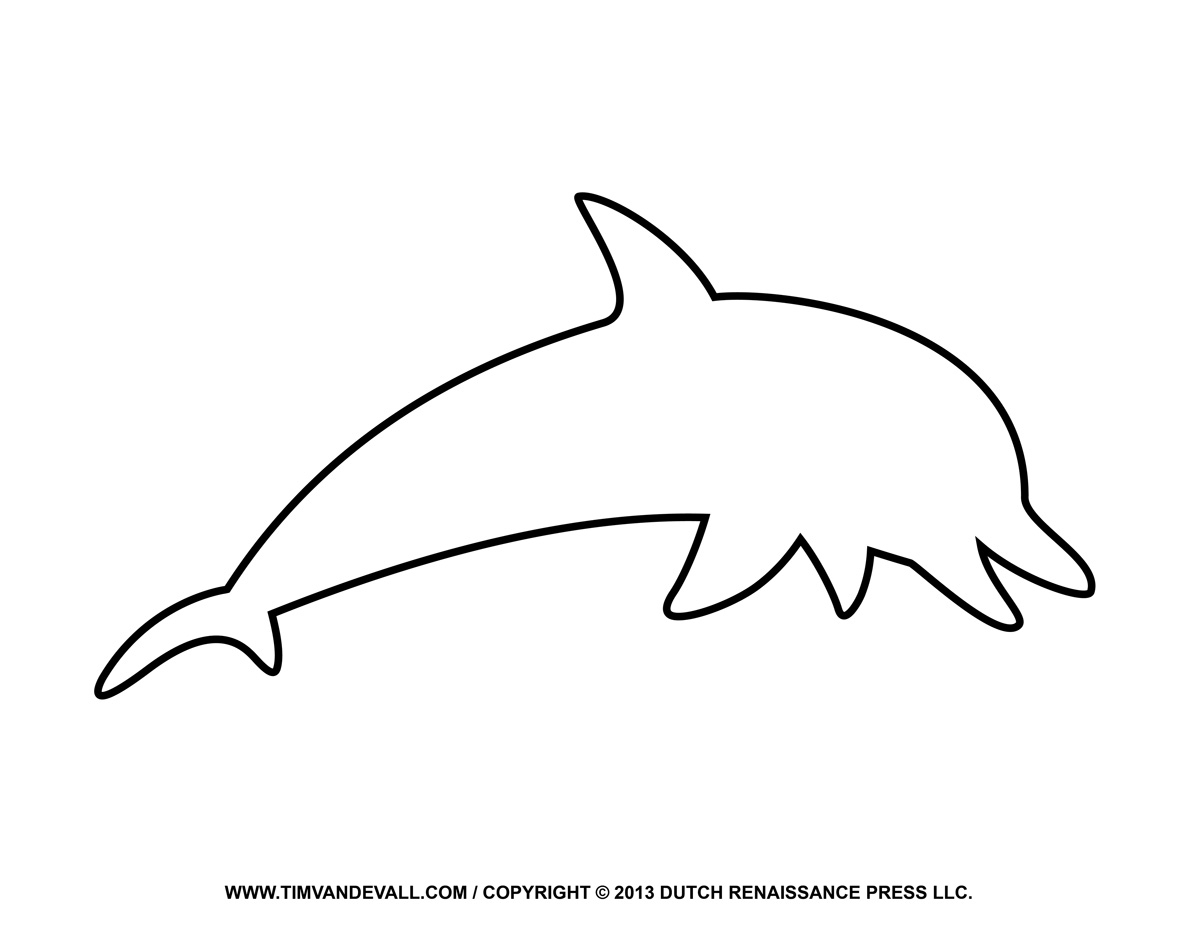 Dolphin Drawings Free download on ClipArtMag
