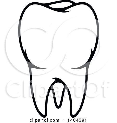 Drawing Of A Tooth | Free download on ClipArtMag