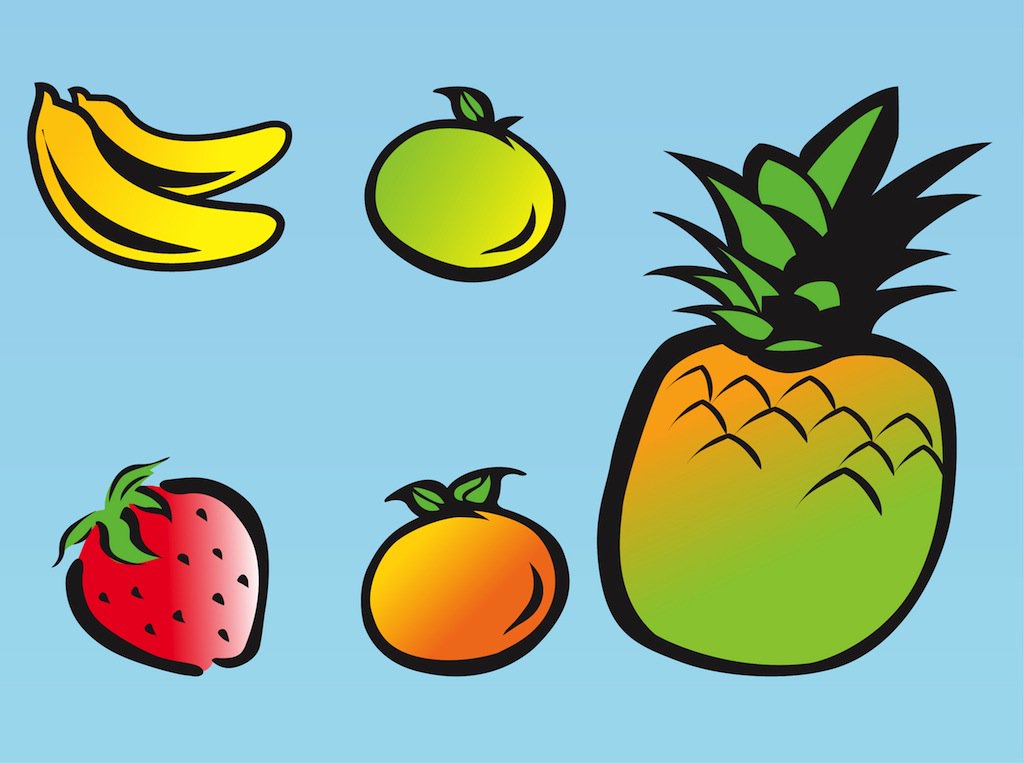 Drawings Fruit | Free download on ClipArtMag