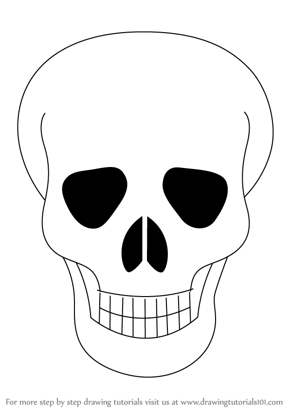 Drawings Of Skulls | Free download on ClipArtMag