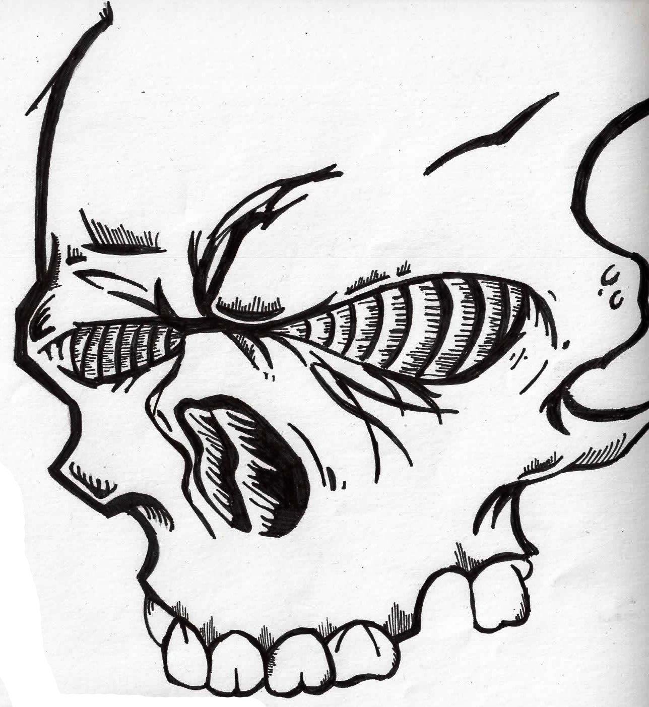 Graffiti Skull Drawings Graffiti Skull on Student Show Jack Firastr42