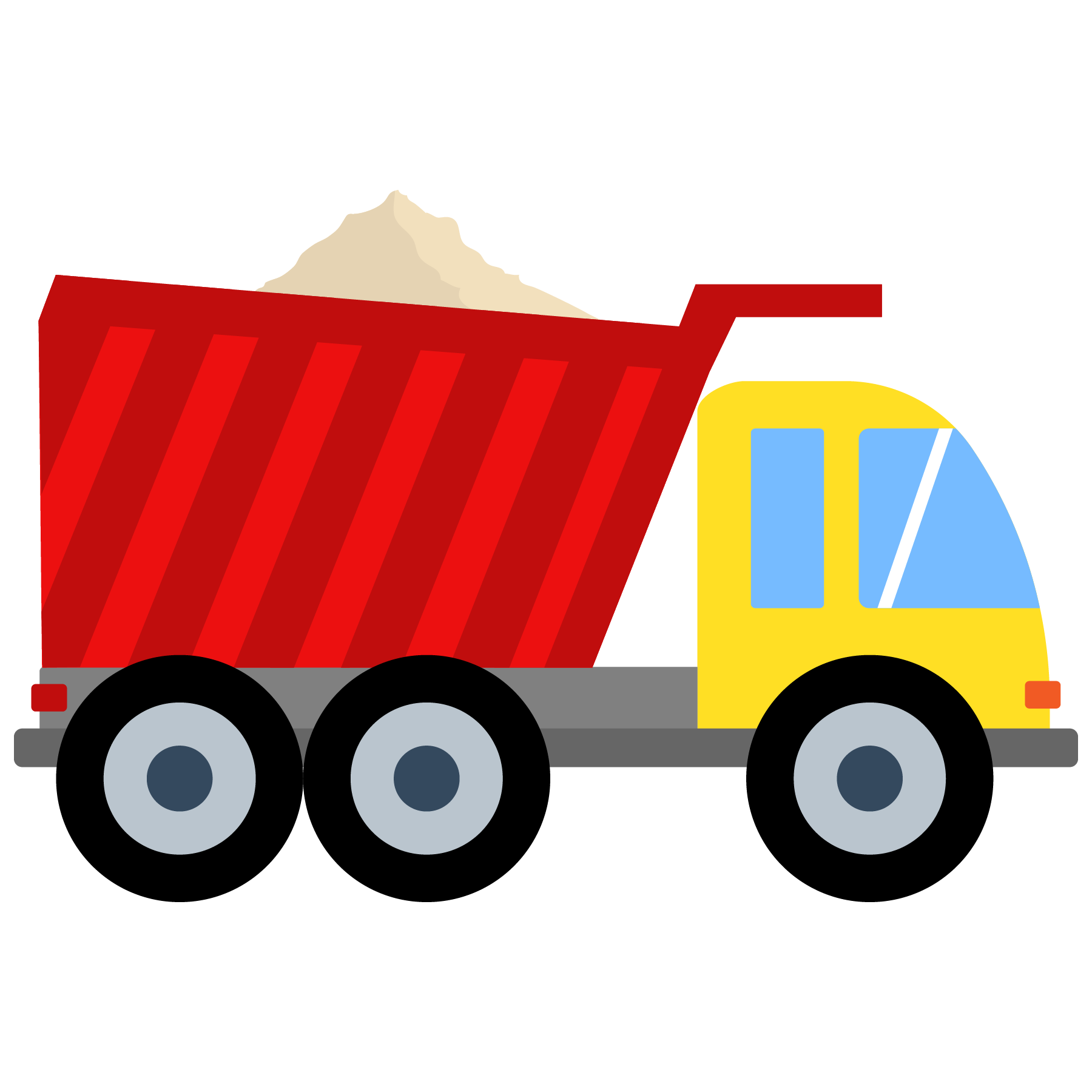 Dump Truck Clipart Free download on ClipArtMag