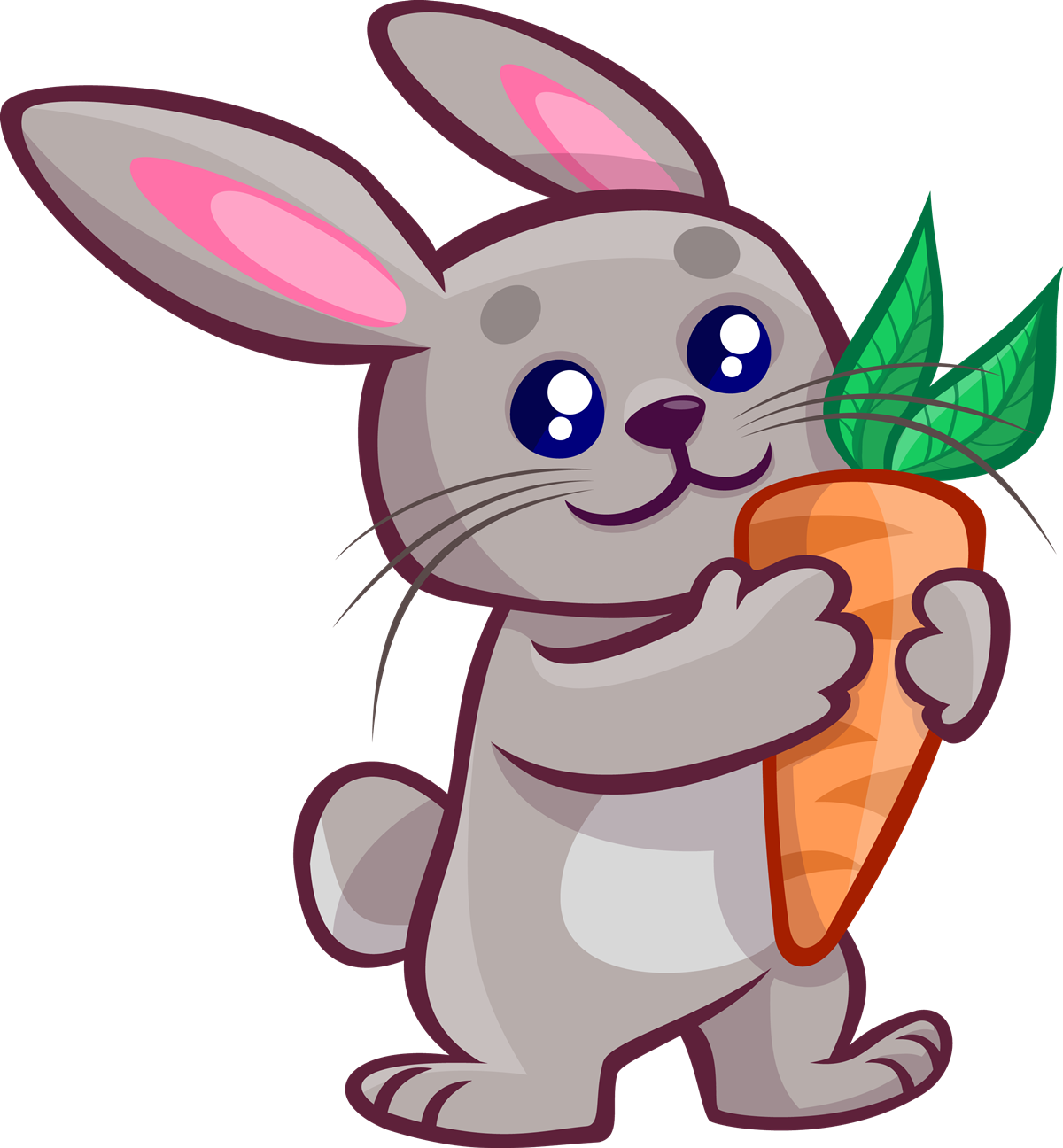Easter Bunny Face Clipart | Free download on ClipArtMag