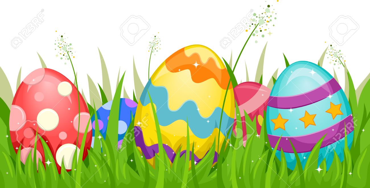 Easter Eggs Border | Free download on ClipArtMag