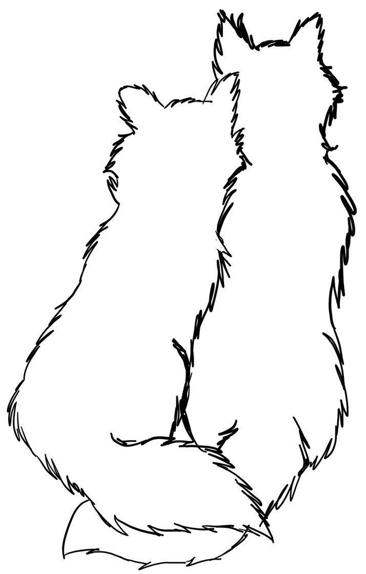 Easy Wolf Drawings - Free download on ClipArtMag