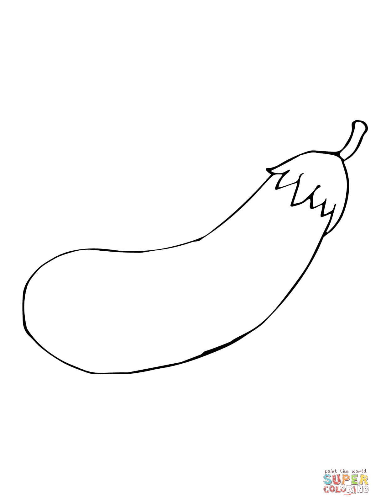 Eggplant Clipart Black And White | Free download on ClipArtMag