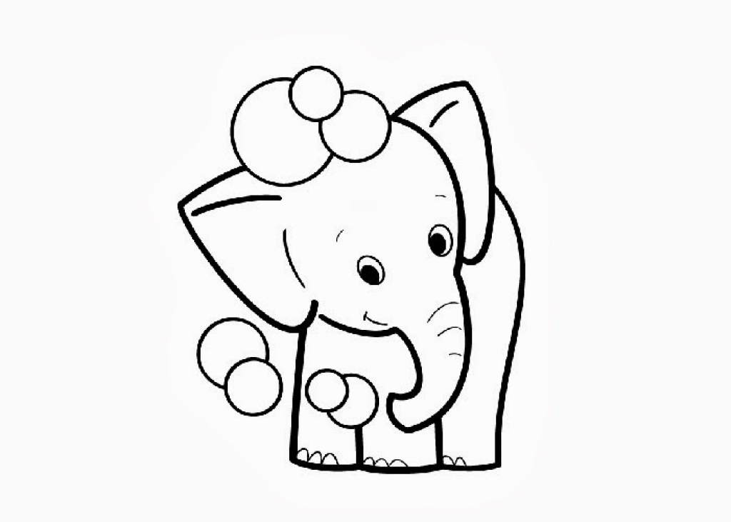 Elephant Coloring Pages | Free download on ClipArtMag