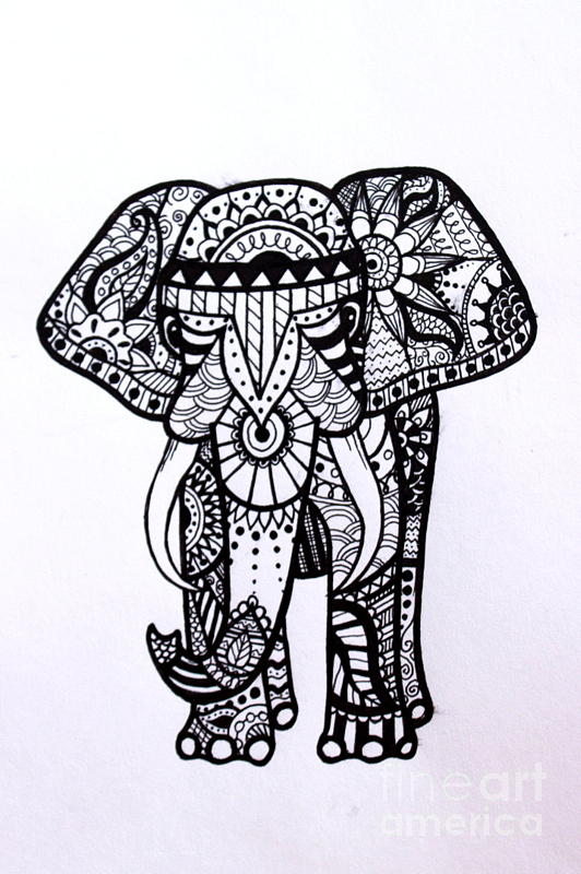 Elephant Drawings | Free download on ClipArtMag
