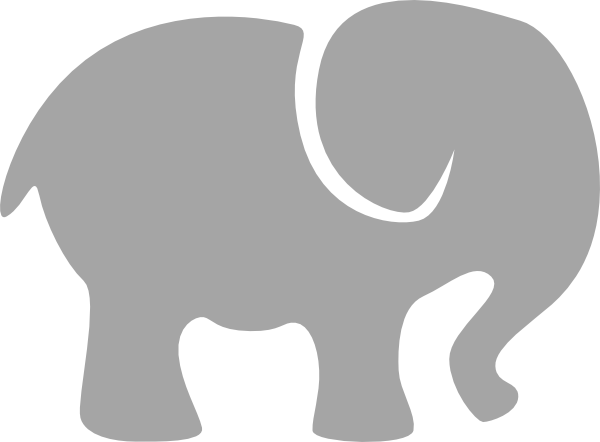 Elephant Outline | Free download on ClipArtMag