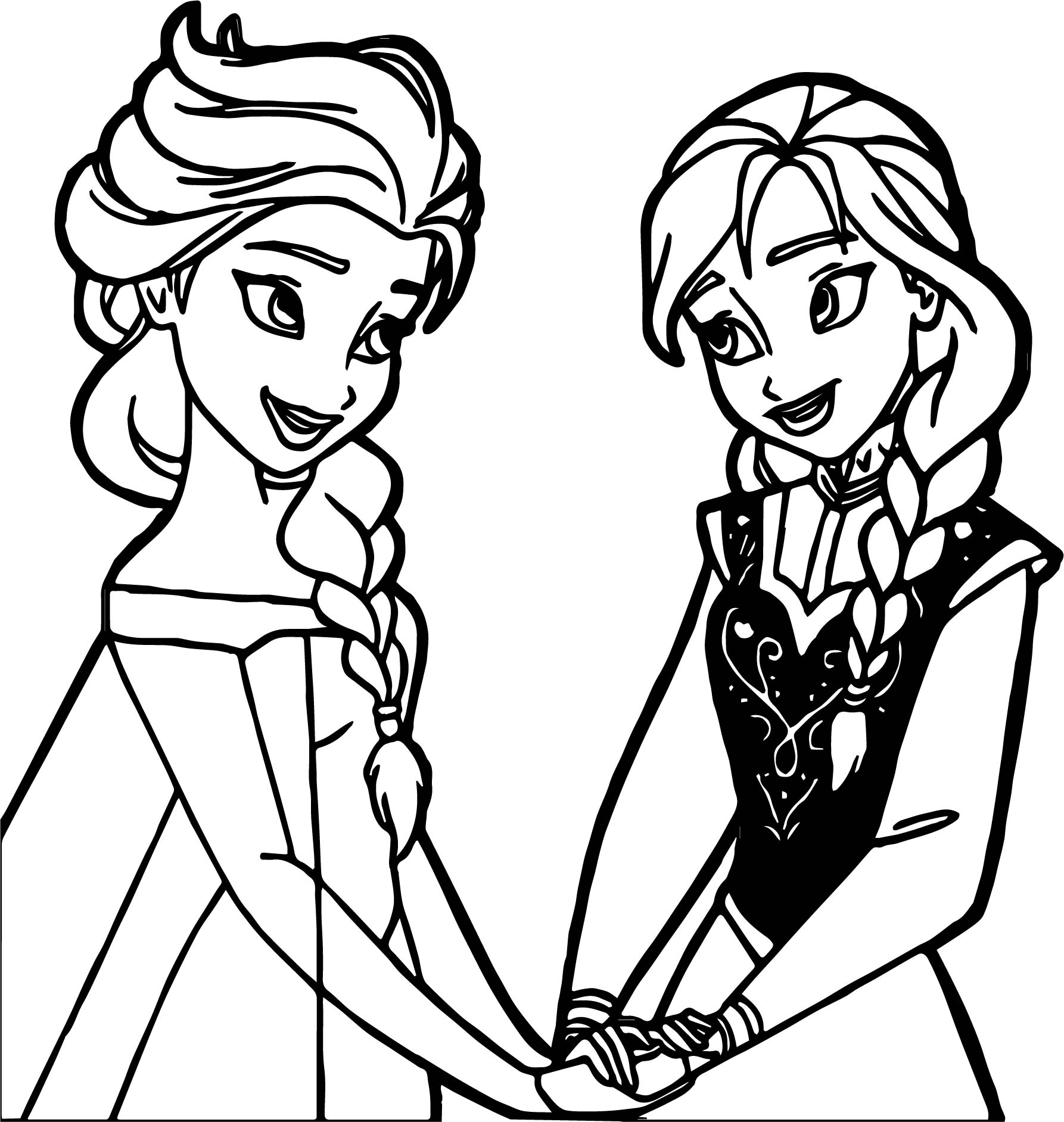 elsa coloring pages  free download on clipartmag