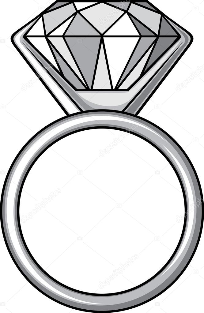 Engagement Ring Vector | Free download on ClipArtMag
