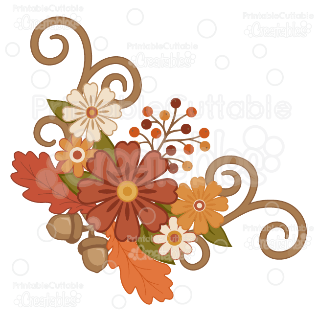 Fall Flower Clipart | Free download on ClipArtMag