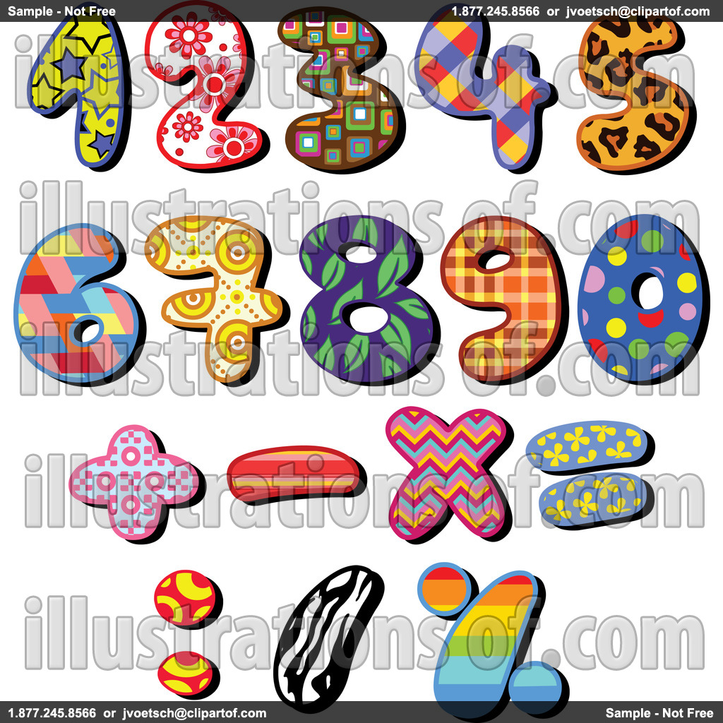 Fancy Numbers Clipart Free Download On ClipArtMag