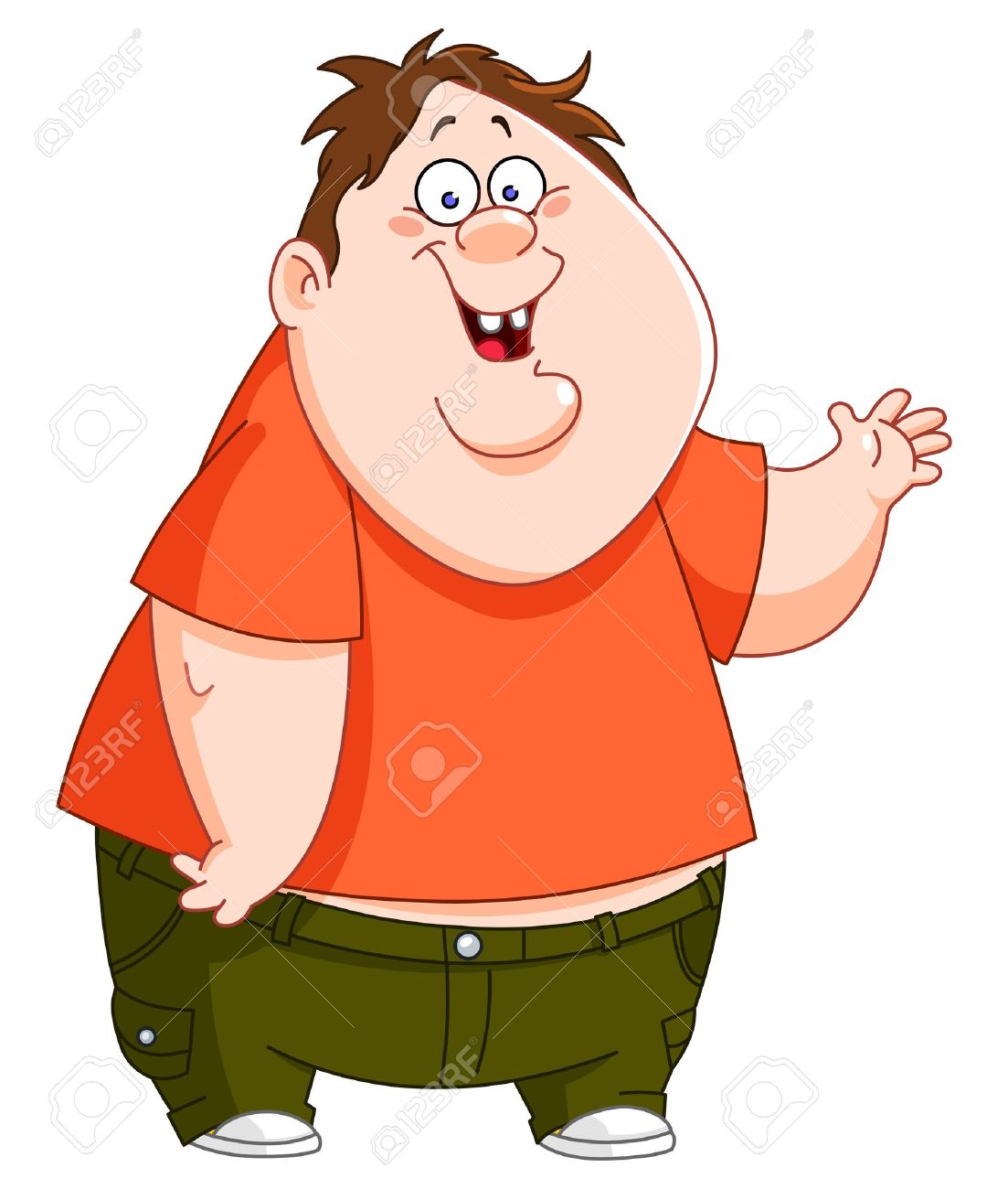 Fat Cartoon Clipart | Free download on ClipArtMag