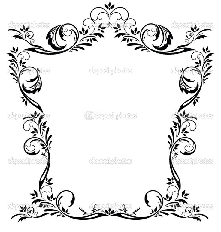 Filigree Border Clipart | Free download on ClipArtMag