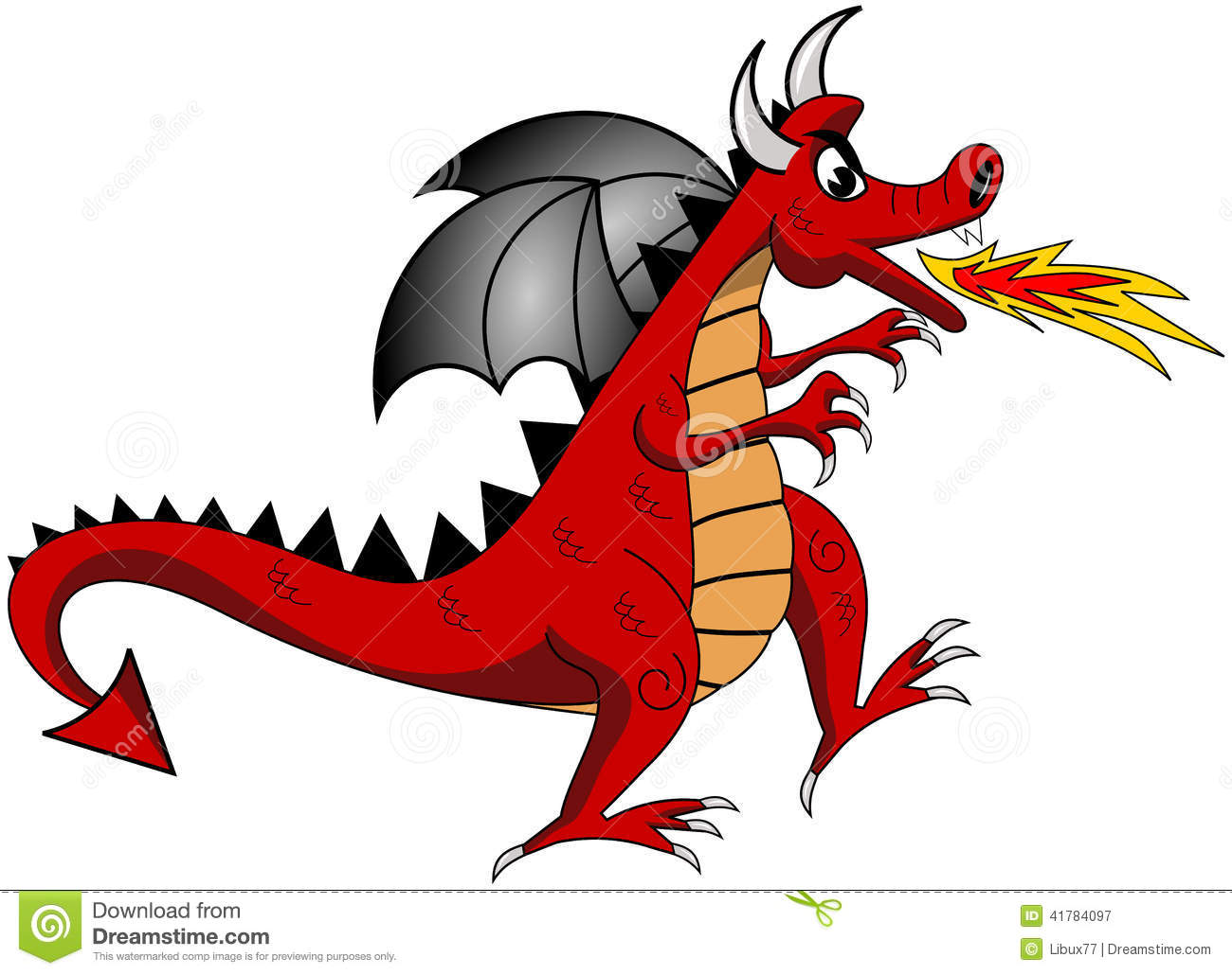 Fire Breathing Dragon Images Clipart | Free download on ClipArtMag