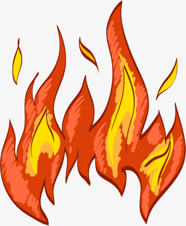 Fire Flame Cartoon | Free download on ClipArtMag
