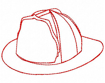 Firefighter Hat Template | Free download on ClipArtMag