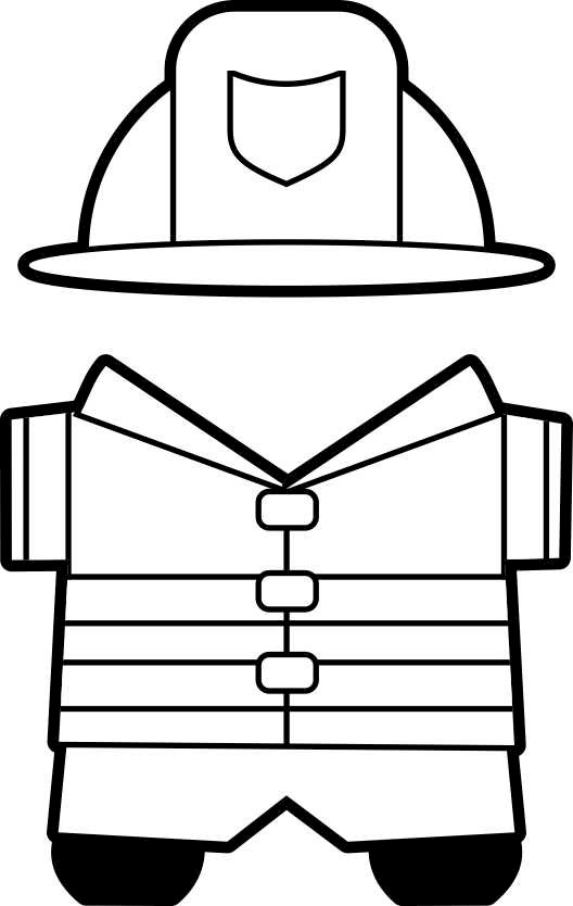 Firefighter Hat Templates Free download on ClipArtMag