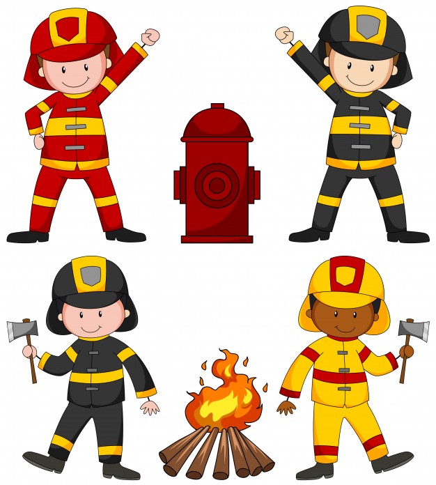 Firemen Cartoon | Free download on ClipArtMag