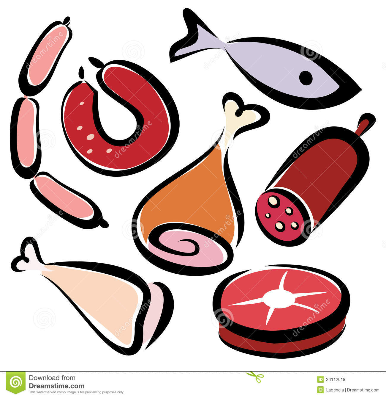 Fish Bones Cartoon Clipart | Free download on ClipArtMag