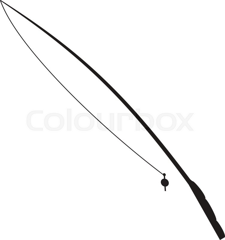 Download Fishing Pole Silhouette | Free download on ClipArtMag