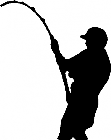 Download Fishing Pole Silhouette | Free download on ClipArtMag